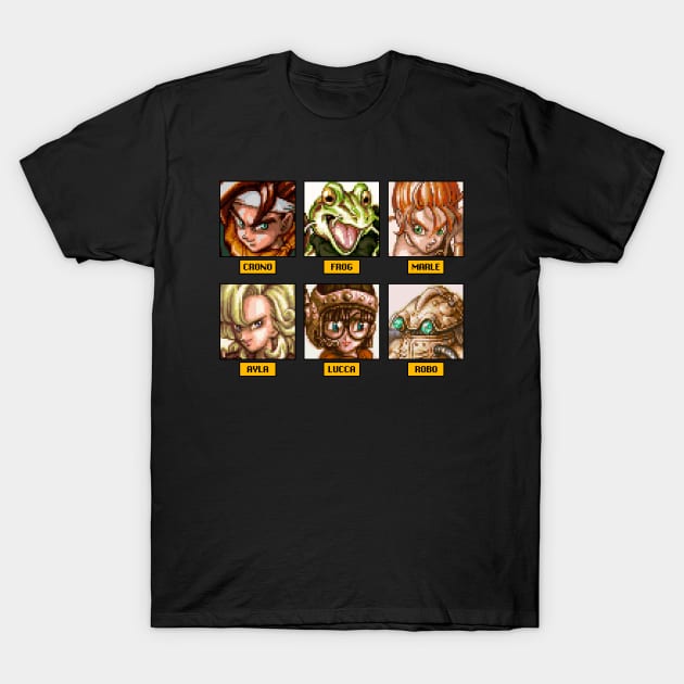 Chrono Team T-Shirt by RetroFreak